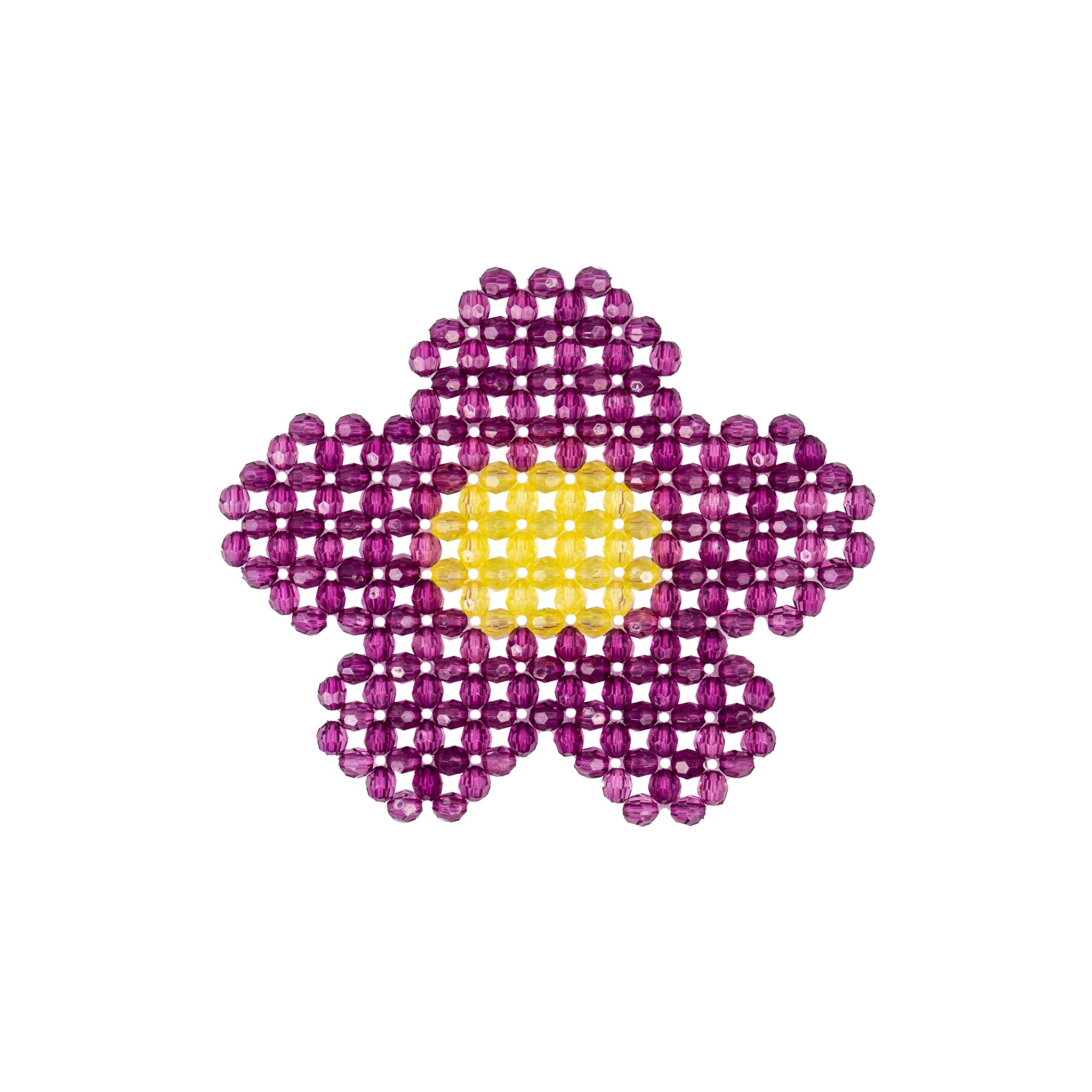 SAMPLE-Daisy Delight Bead Coaster Set - Tillie Beads