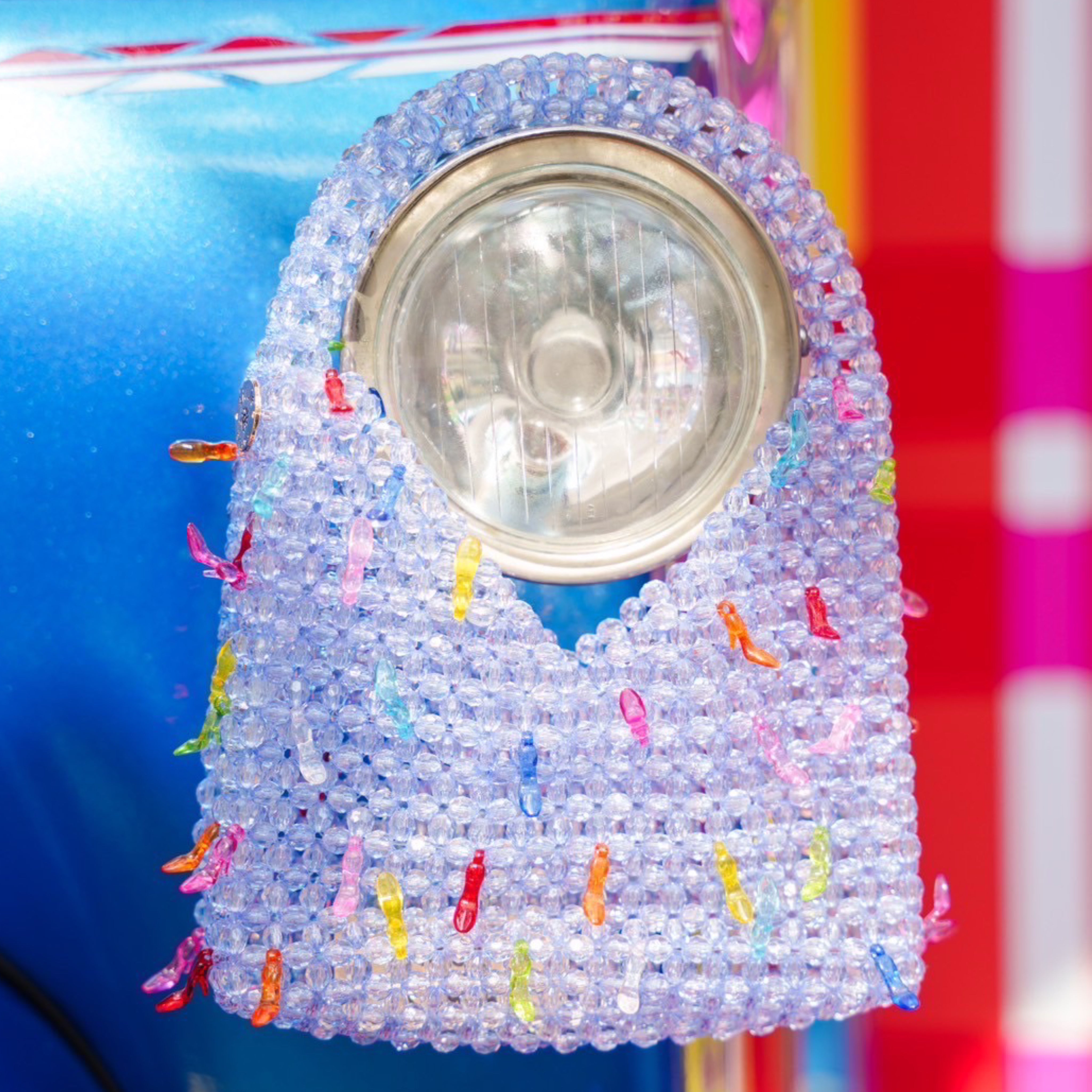 Tillie Beads Bag_Heels