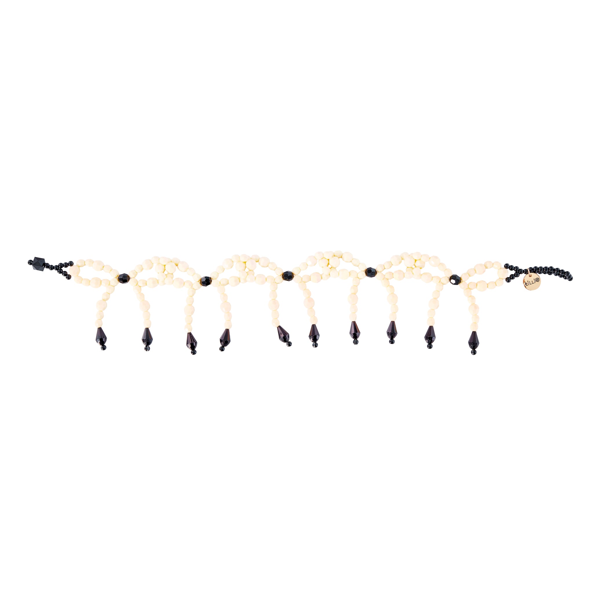 Prepare for a party on your neckline with Tillie Beads' Ribbon Riot Necklace! Handcrafted with playful ribbons and sparkly beads, it's a whimsical accessory that screams fun and style. Get ready to turn heads and spread joy wherever you go!