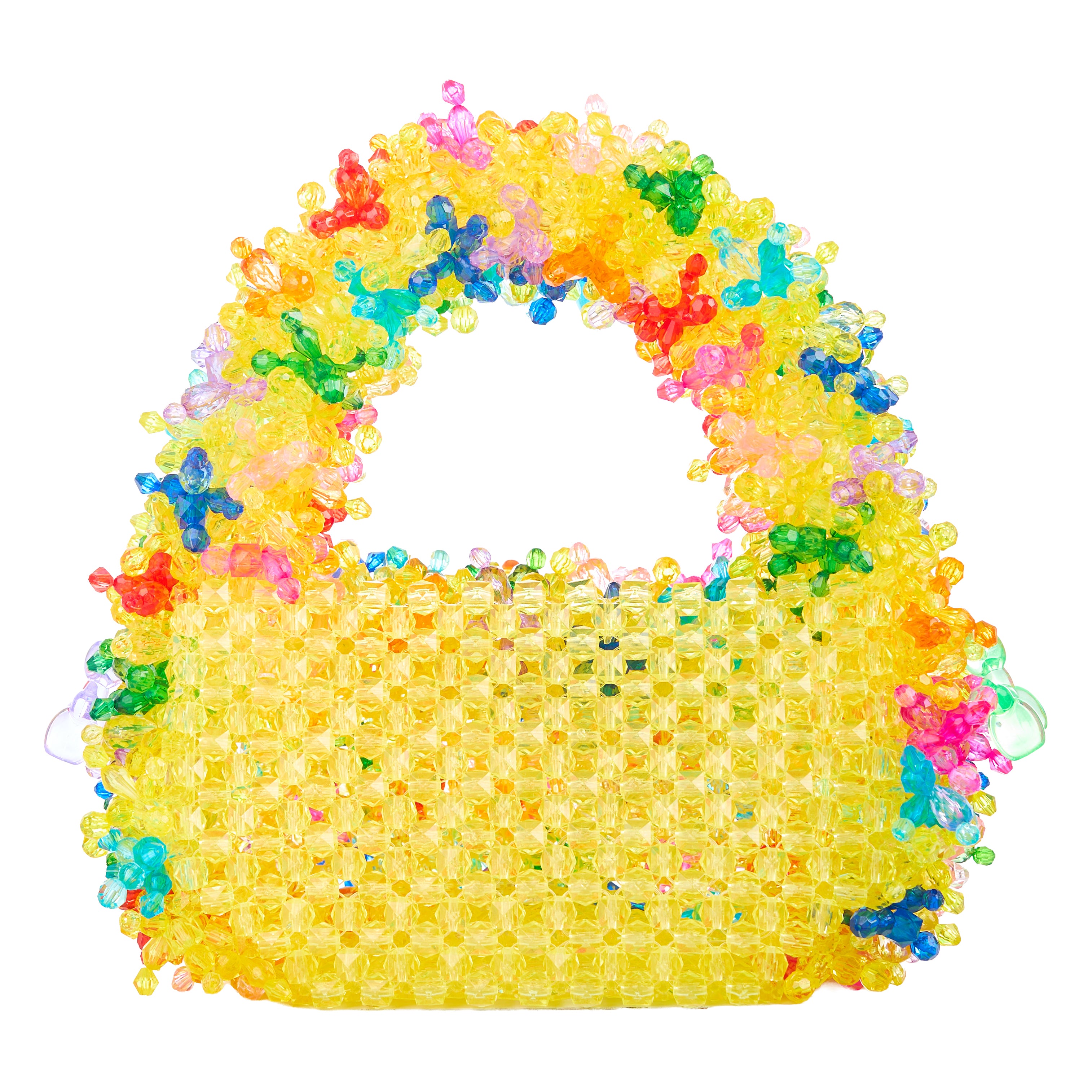 Rainbow Mallow Charm Bead Bag