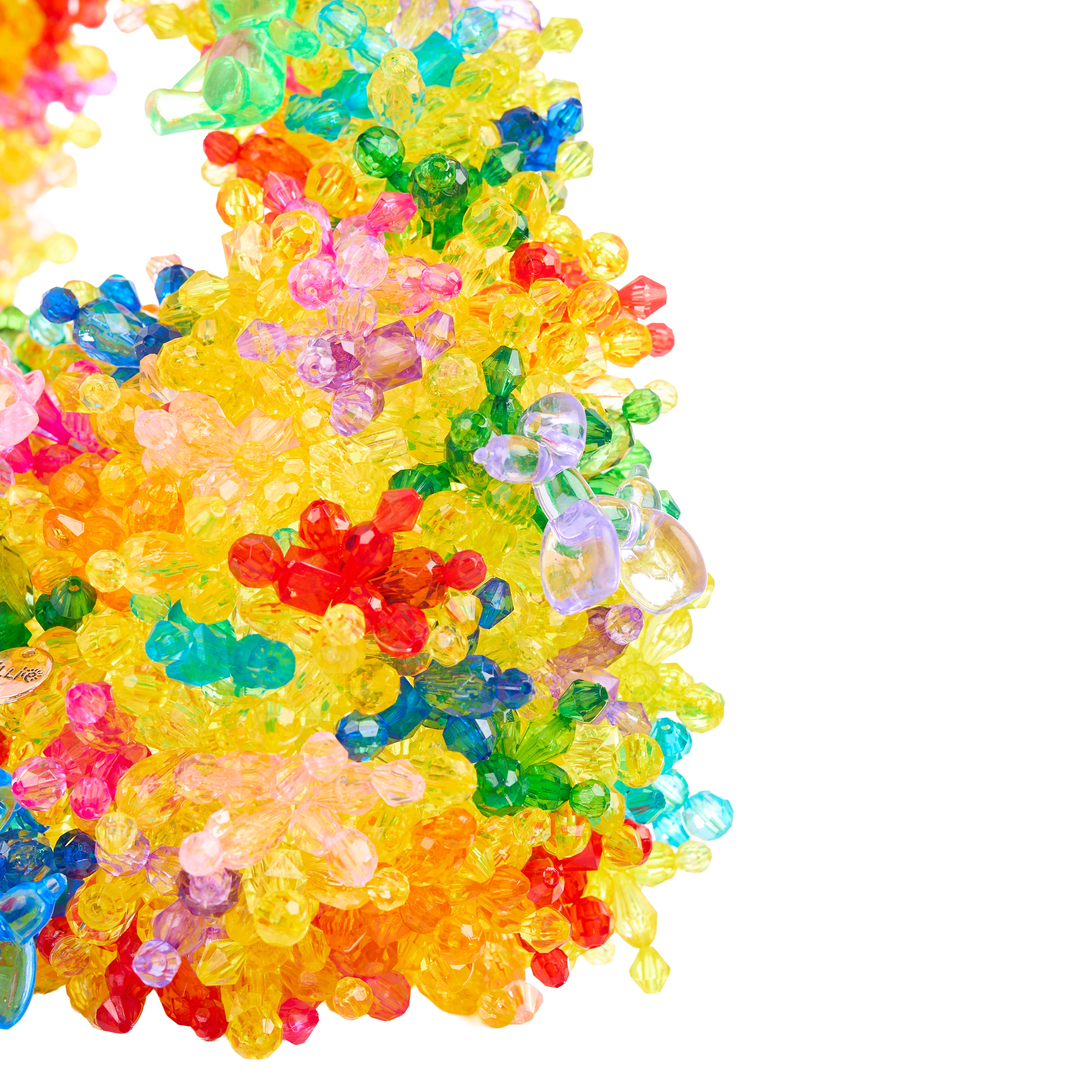 Rainbow Mallow Charm Bead Bag