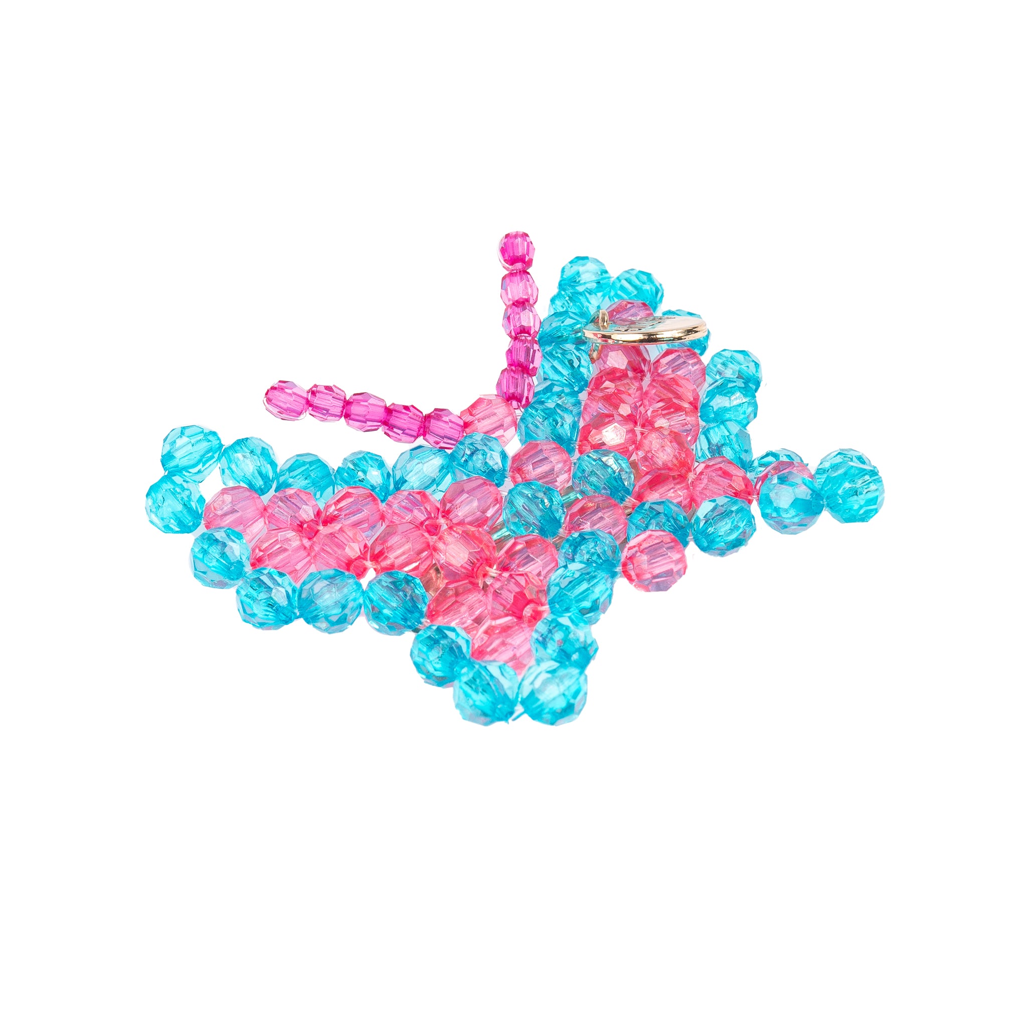 Sparkling Butterfly Bead Hair Clip - Tillie Beads