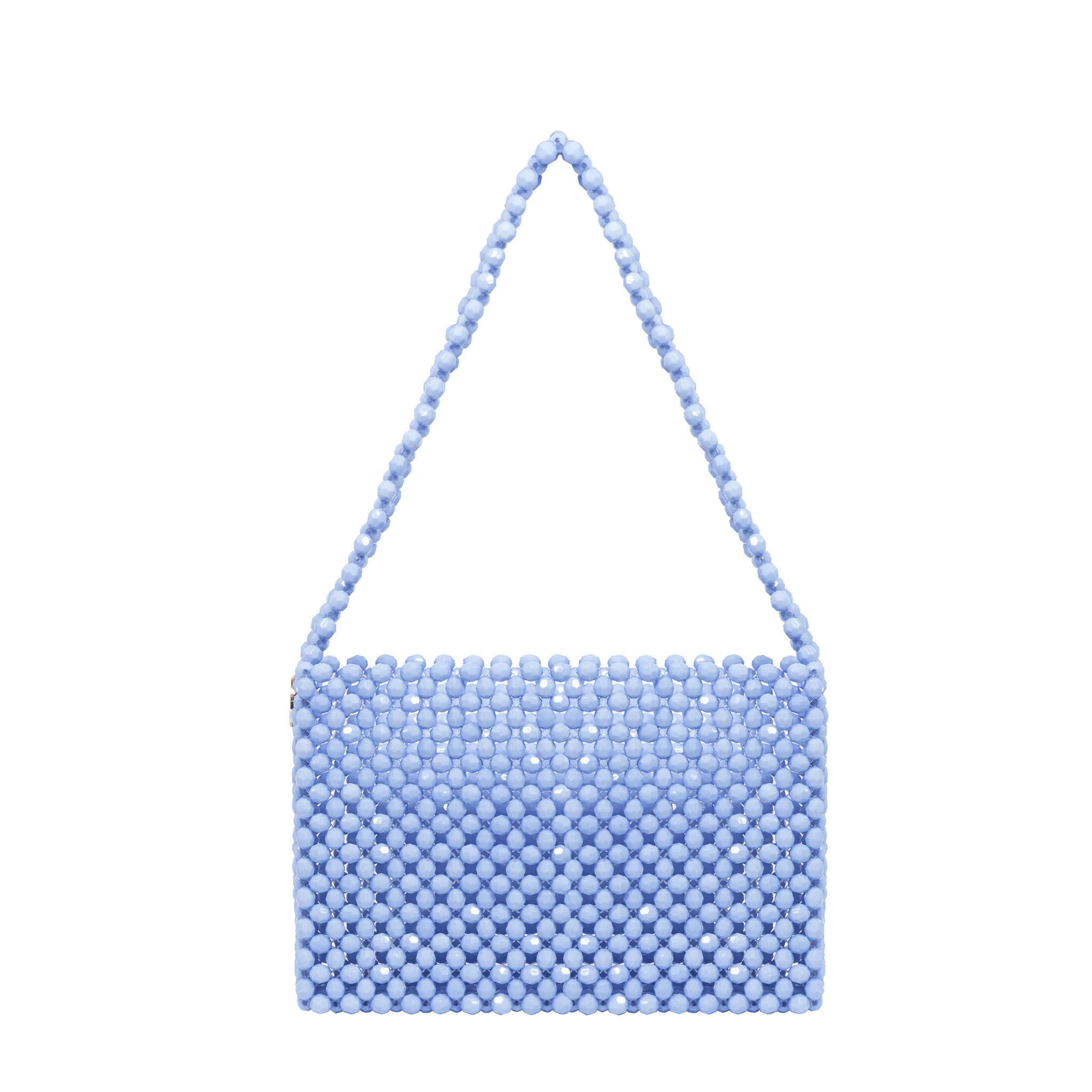Custom Made Classic Beaded Shoulder Bag with Charms