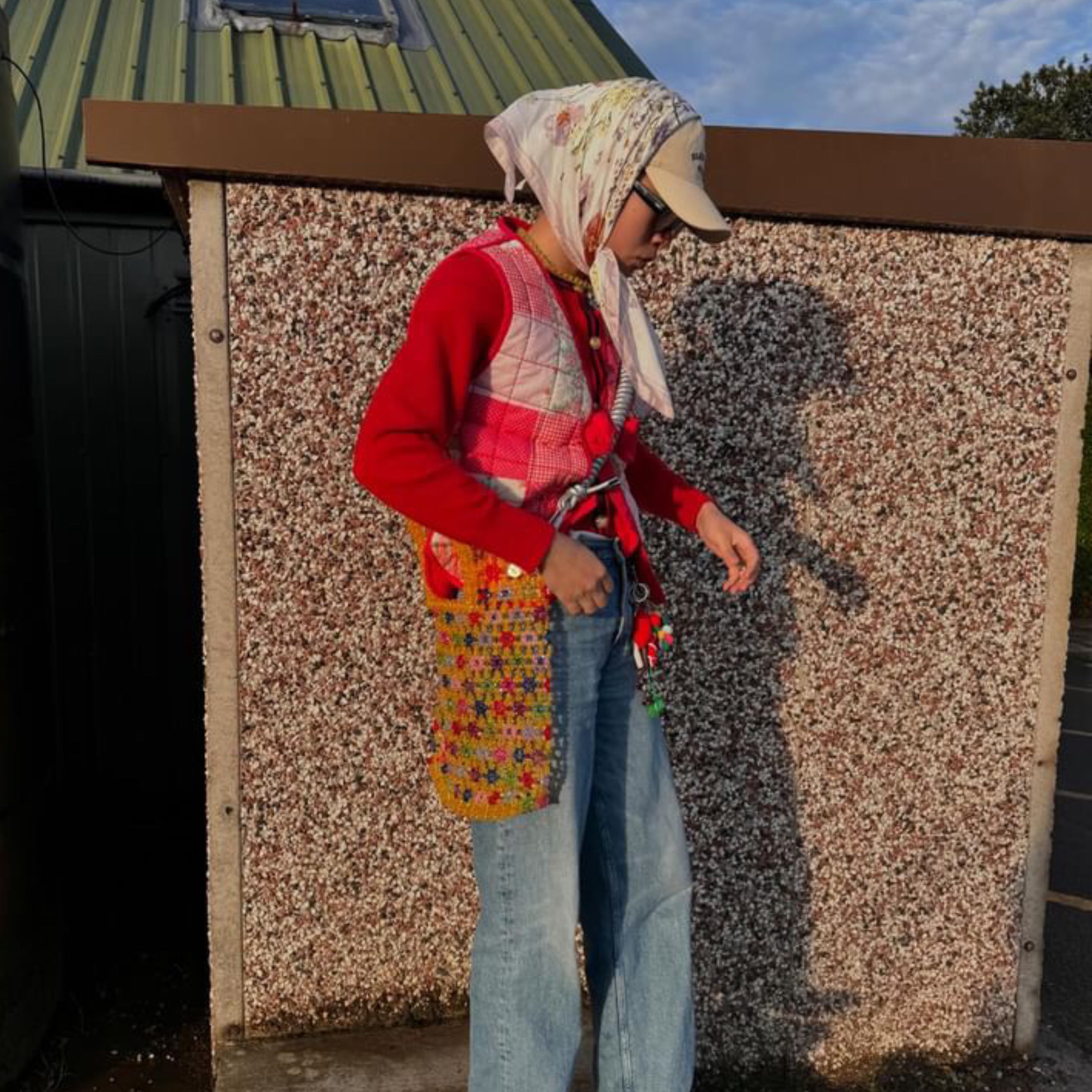 Tillie Beads Beach Bag