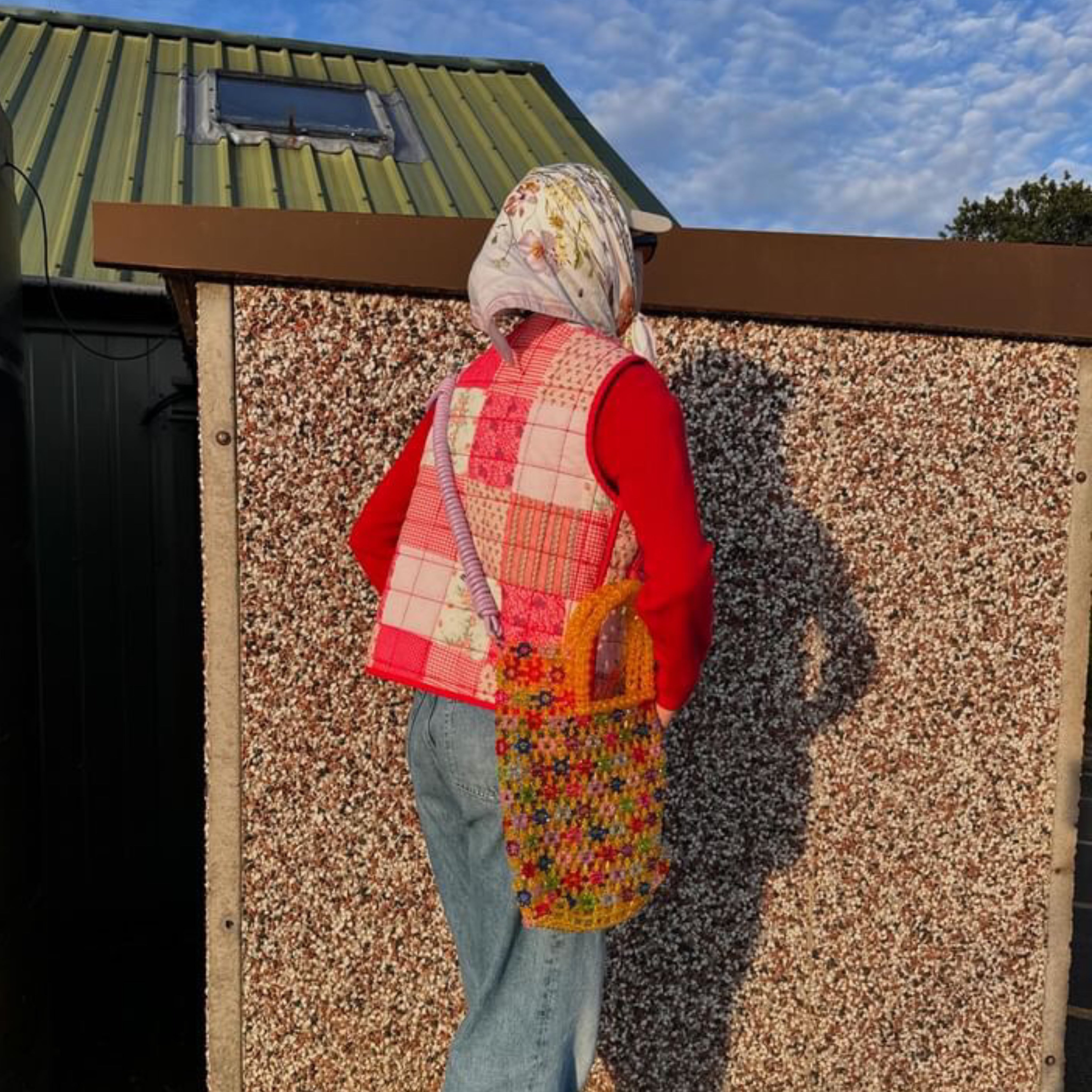 Tillie Beads Beach Bag